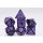 Timeworn Purple RPG Dice Set (7)