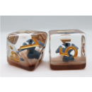 Blue Pterodactyl RPG Dice Set (7)