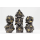 Meteor Storm Black Hole RPG Metal Dice Set (7)