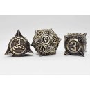 Meteor Storm Bronze Asteroid RPG Metal Dice Set (7)