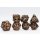 Tree of Compassion RPG Hollow Metal Dice Set (7)