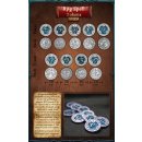 RPG Spell Enamel Tokens Blue (22 Coins) (EN)