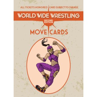 World Wide Wrestling RPG: Second Edition Move Cards (EN)