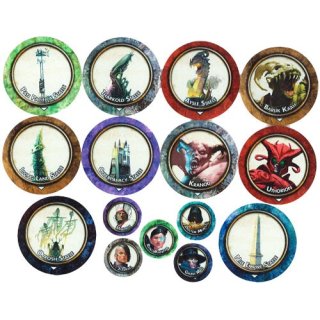TORG Eternity RPG: High Lords and Stelae Token Set (EN)