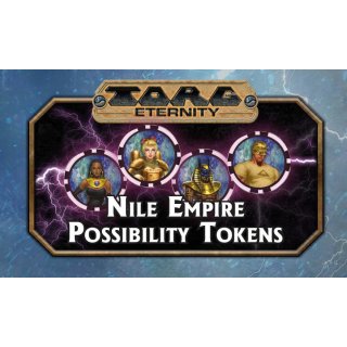 TORG Eternity RPG: Nile Empire Possibility Tokens (EN)