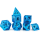 Hollow Wyvern RPG Dice Set Blue (7)