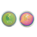 HYMGHO YES/NO Deluxe D2 coin Rainbow