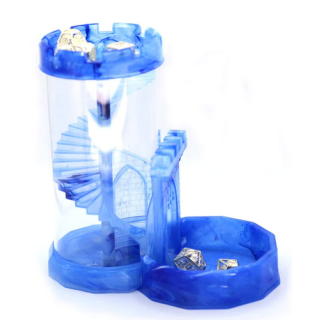 Magic Castle Dice Tower Blue