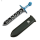 Grim Dagger Dice Case/Holder w/sheath Cover Blue