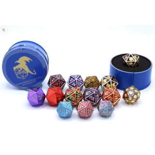 Quests Reward Mystery Dice Solid Metal D20