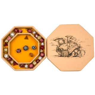 Heros Hoard Dice Tray And Keeper Hermit Crab