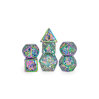 Rainbow Hollow Dragon Dice Set (7)