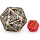 Titan Hollow Bronze 55mm D20 with Dragons