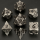 Morning Star Hollow Dice Ancient Silver (7)