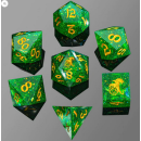 Captured Magic Hand Sanded Sharp Edge Resin Green (7)