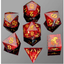 Captured Magic Hand Sanded Sharp Edge Resin Red (7)