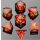 Captured Magic Hand Sanded Sharp Edge Resin Red (7)
