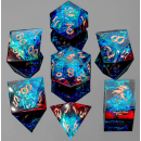 Captured Magic Hand Sanded Sharp Edge Resin red w/blue (7)