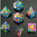 Captured Magic Handmade Sharp Edge Resin Dice Chromatic...