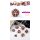 Metal & Enamel Dice Set (7) Purple Glitter