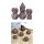 Metal & Enamel Dice Set (7) New World