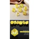 Sharp Edge Dice Set (7) Canary