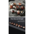 Sharp Edge Dice Set (7) Cola