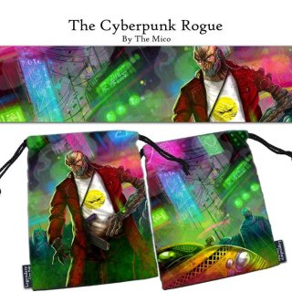 Legendary Dice Bag XL: The Cyberpunk Rogue