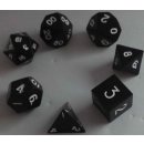 Metallic Dice Black Color Solid Metal Polyhedral  (7)