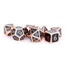 16mm Polyhedral Antique Copper with Black Enamel (7)