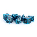 16mm Polyhedral Blue with Black Enamel (7)