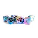 16mm Aluminum Plated Acrylic Poly Dice Set Rainbow Aegis...