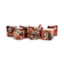 16mm Eternal Resin Poly Dice Set Fire (7)