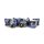 16mm Eternal Resin Poly Dice Set Blue/Black (7)