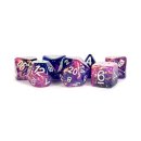 16mm Eternal Resin Poly Dice Set Purple/Blue (7)