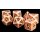 Resin Polyhedral Dice Set Ancient Brown (7)