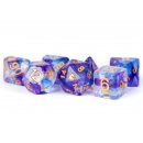 Unicorn Resin Polyhedral Dice Set Midnight Fantasy (7)