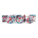 Unicorn Resin Polyhedral Dice Set Battle Wounds (7)