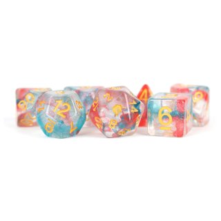 Unicorn Resin Polyhedral Dice Set Astral Swell (7)