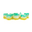 16mm Resin Poly Dice Set Layered Stardust Tropics (7)
