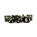 16mm Sharp Edge Silicone Rubber Poly Dice Set Gold...