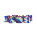 16mm Sharp Edge Silicone Rubber Poly Dice Set Rainbow (7)