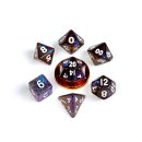 10mm Mini Stardust Acrylic Poly Dice Set Galaxy (7)
