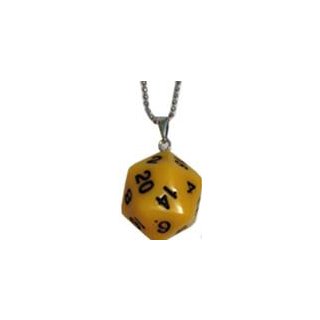 D20 Necklaces Yellow