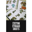 GTG Miniatures Custom Storage Sheets