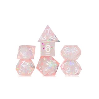 RPG Dice Set (7) Sharp Pink Faerie(EN]