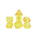 RPG Dice Set (7) Sharp Yellow Faerie(EN]