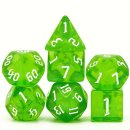 Forest Elemental RPG Dice Set (7)