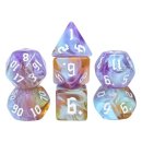 Amethyst Sunset RPG Dice Set (7)