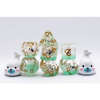 White Seal RPG Dice Set (7)